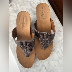 Natural soul by Naturalizer sandals, size 9.5